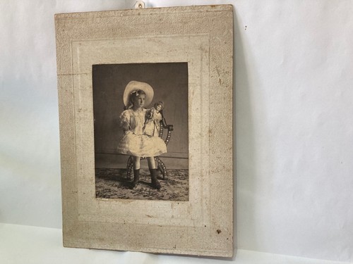 Cdv foto ritratto bambina - cdv, kind