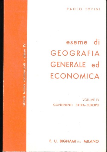 Esame geografia generale ed - esame, di