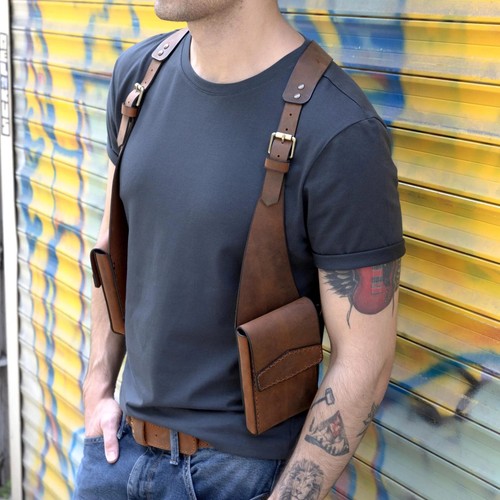Borsa tracolla pelle - a,