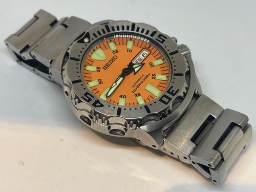 Seiko orange monster diver - seiko,