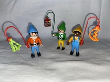 Playmobil 3 Lutins Du Père Noël Lampions Lumières Christmas