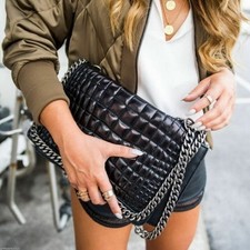 Borsa da città Zara nera a