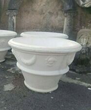 VASO FIORIERA ORCIO PER PIANTE FIORI IN CEMENTO MARMO PIETRA DA GIARDINO ESTERNO
