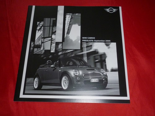 Listino prezzi mini - mini, r52