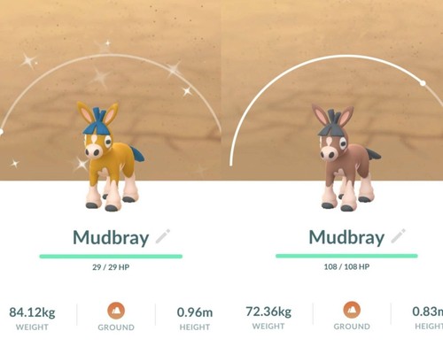 Pokemon shiny mudbray - -,