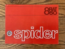 Brochure vendita auto Fiat 850 Spider 1965 #2258