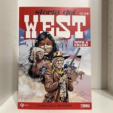 STORIA DEL WEST 46 FUMETTI BONELLI IF RISTAMPA A COLORI L'UOMO DELLA FRONTIERA