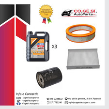 KIT 3 FILTRI TAGLIANDO FIAT