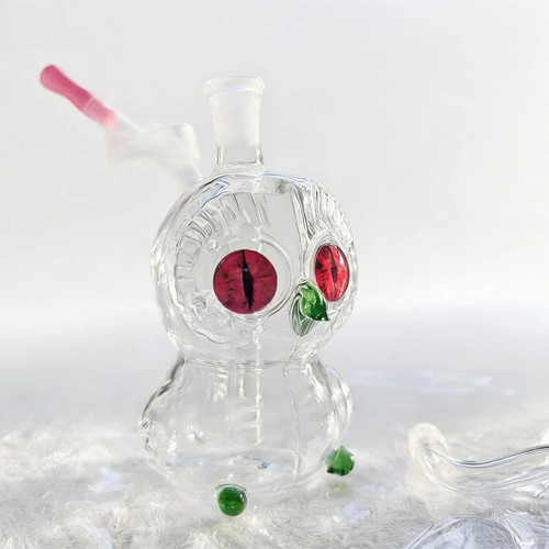 Cute owl shaped glass - 4",