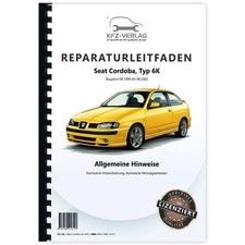 Seat Cordoba 6K 1999-2002 Note