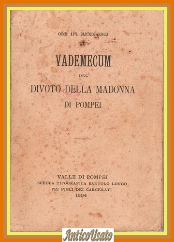 Vademecum del divoto della - vademecum,