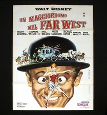 UN MAGGIORDOMO NEL FAR WEST manifesto poster Adventures of Bullwhip Griffin D87