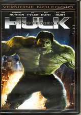 L'INCREDIBILE HULK versione noleggio con Edward Norton, Tim Roth - DVD NUOVO