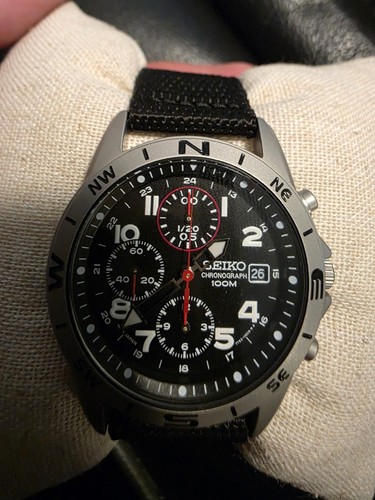 Seiko cronografo militare - seiko,