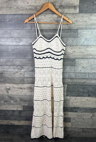 Abito midi zara all uncinetto - abito,