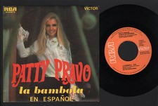 7" PATTY PRAVO LA BAMBOLA / LETTERA A GIANNI EN ESPANOL RCA SHEL SHAPIRO 1984