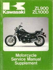 Manuale Supplemento Moto Kawasaki ZL900 - A1&A2 1985&86, ZL1000 - A1 1987