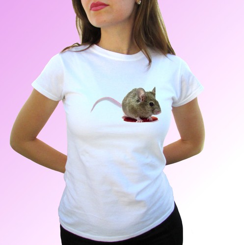 Shirt bianca topolino - t-shirt,