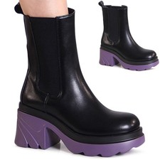 Stivaletti Chelsea Con Plateau