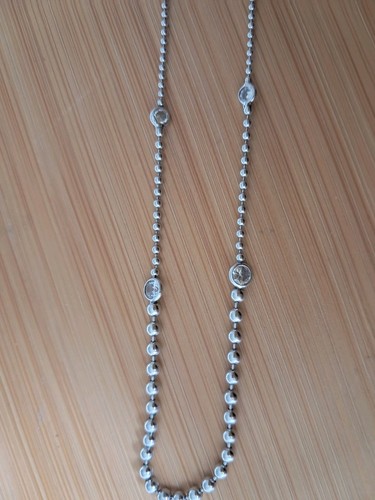 Collana pallini argento 925 - collana,
