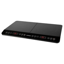 Doppia Piastra Piano Cottura Ad Induzione Fornello Elettrico 3500w Cucina Nero M