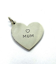 Ciondolo cuore mamma in