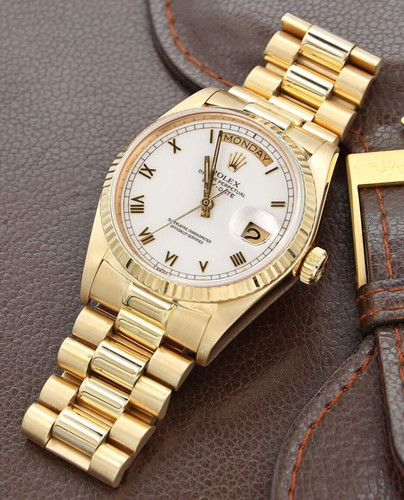 Rolex day date 18038 - day-date, white