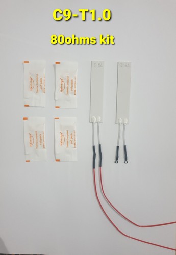 Kit 80ohm per piastra capelli