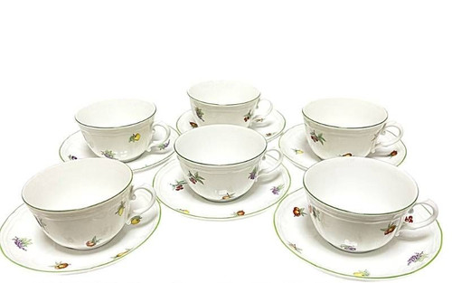 Set tazze piattini richard - 6,
