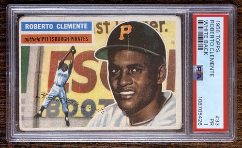 1956 topps roberto clemente - topps,