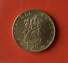 20 LIRE 1962 VATICANO [V214]