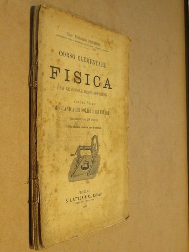 Corso elementare fisica - corso,