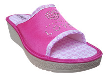 Pantofole estive donna tessuto