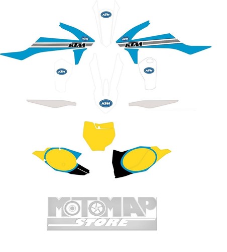 Kit grafiche adesive - kit, ktm