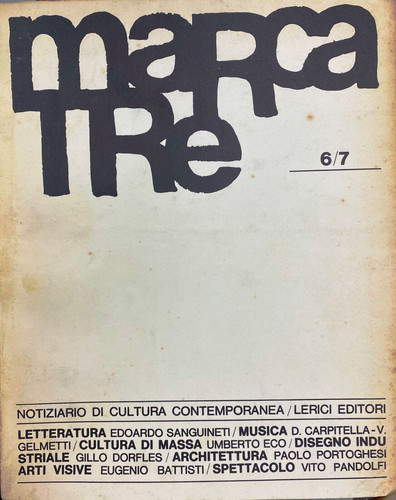 Marcatre - (rivista),