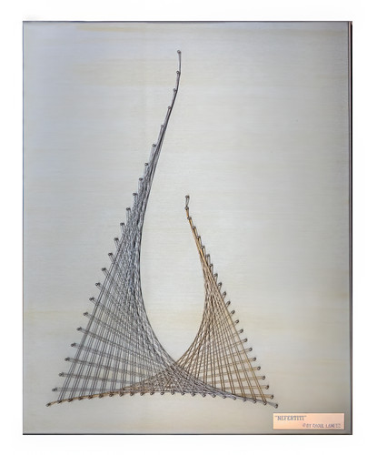 Wall art stringa acciaio - art,
