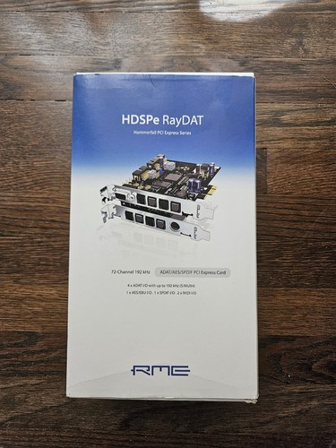 Rme hdspe raydat pcie - hdspe,