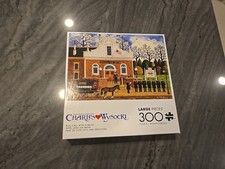 Charles Wysocki Roll Call With A Bang puzzle 300 pz nuovo Buffalo