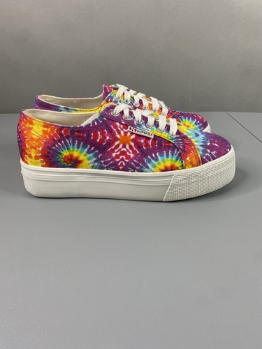 Superga tie dye - tie, lace
