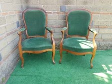 ANTICA COPPIA DI POLTRONE LUIGI FILIPPO