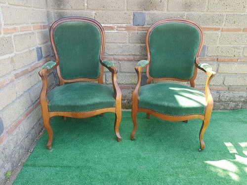 Antica coppia poltrone - antica,