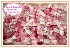 Sacchetto bomboniera tulle - sacchetto,