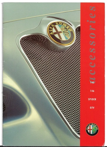 Alfa romeo accessories - alfa, 1997-98