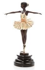 Scultura in bronzo balletto