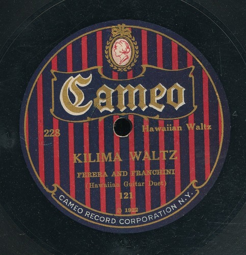 78tk hawaiian cameo - 78tk-hawaiian-cameo, 228-ferera