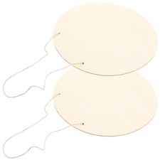  2 set di tavole vuote rotonde