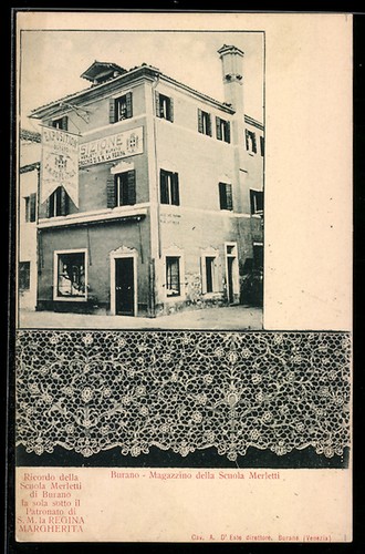 Cartolina murano magazzino - murano,,