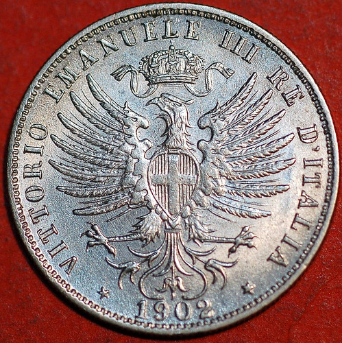 Italia centesimi 1902 - italia, 25