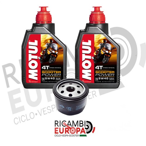 Tagliando motul 2litri 5w40 - tagliando,