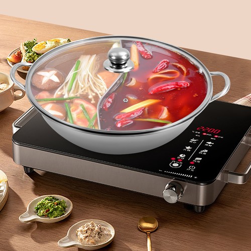 Hot pot con divisorio - pot,